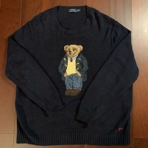 Polo Bear Knit Sweater Sz 2XB Flawless..
